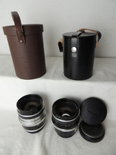 2 x obiettivo Zeiss Jena /