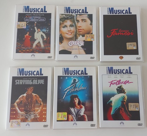 Lotto dvd musical cult - musical,