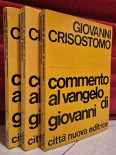 Giovanni Crisostomo COMMENTO AL VANGELO DI GIOVANNI Città Nuova
