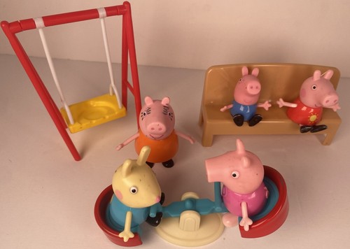 Peppa pig playground panchina - pig,