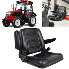 SEDILE regolabile e pieghevole PER MULETTO CARRELLI ELEVATORI ESCAVATORE TRATTO 