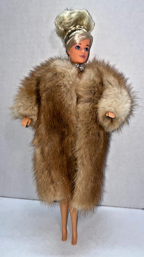 Barbie cappotto pelliccia - barbie,