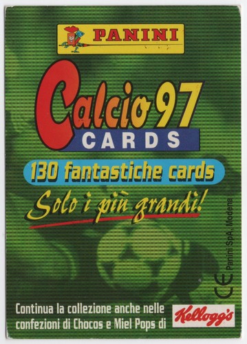 Calcio cards 1997 card - cards, 97