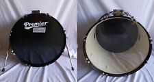 PREMIER Olympic grancassa batteria 22" x 16" Stage Wine Red Jazz Pop Rock AFFARE