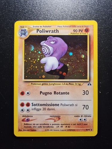 Lotto carte pokemon - pokemon, poliwrath
