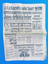 GAZZETTA DELLO SPORT 3 LUGLIO 1991 JUVENTUS-INTER-MARADONA-LEMOND-FERRARI 643