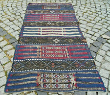 Favoloso tappeto antico oggetto da collezione anatolia orientale frammento kilim tappeto