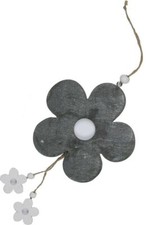 Fiore in legno da appendere