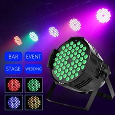 😍 EFFETTO LUCE DISCOTECA LUCI PSICHEDELICHE DMX PAR 54 LED X 3W DJ PALCO DISCO