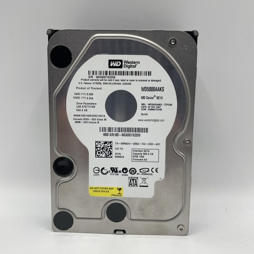 Western digital 500 disco - 500,