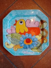 piatto in ceramica Nino Parrucca 