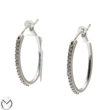 Orecchini oro bianco 750 - orecchini,