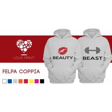 Coppia di felpe Love
