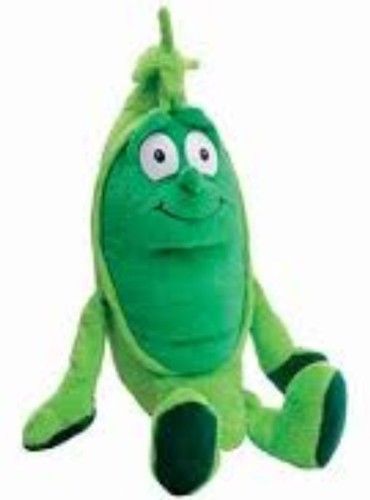 Peluche pisello vitamini coop