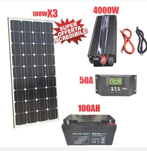 Kit fotovoltaico 3kw - kit,