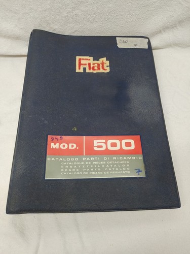 Fiat 500 catalogo parti - -,