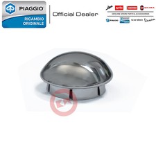 TAPPO COPERCHIO CROMATO COPRI DADO MOZZO POSTERIORE PIAGGIO VESPA 50 SPECIAL