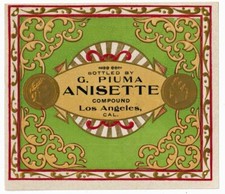 ANISETTE Brand Vintage G