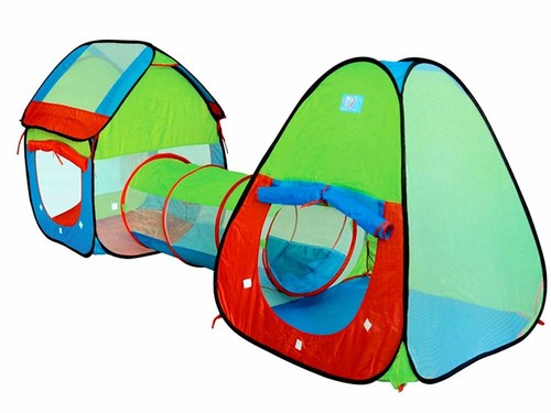 Tenda tris con tunnel - tenda,