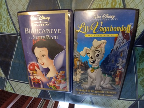 Vhs lotto walt disney - lotto, 2
