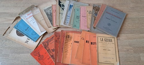 Lotto libretti opere - lotto,