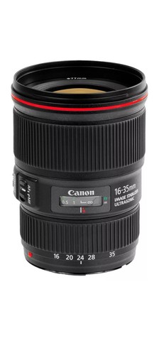 Canon f 4l is usm - 16-35, mm