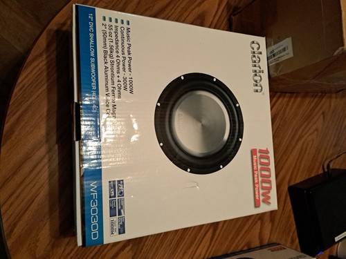 Clarion wf3030d subwoofer - clarion,