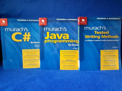 Set libros murach 8va - libros,