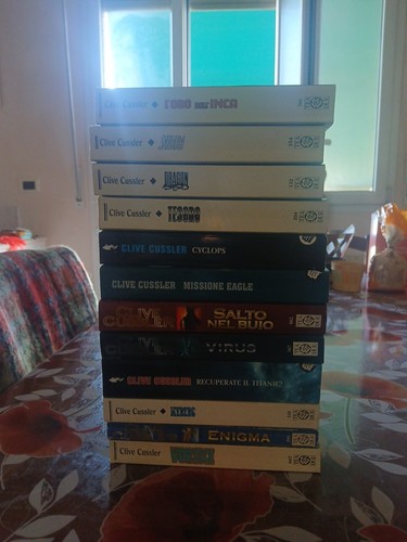 Lotto libri clive cussler - lotto,