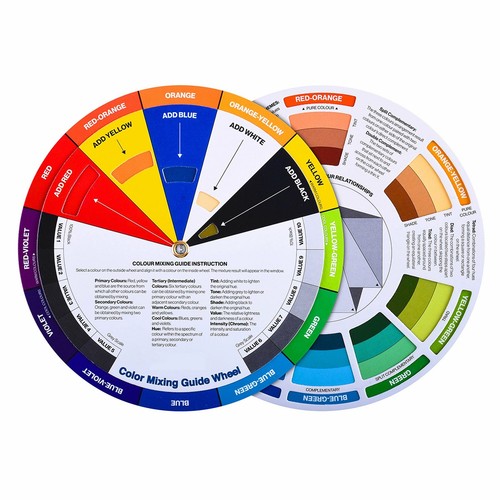 Ruota cromatica portatile per - cromatica,