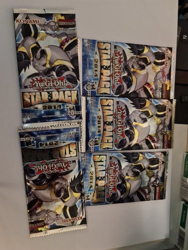Cinque bustine star - bustine, yu-gi-oh!
