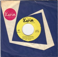 Fabrizio ‎– Nuvole Barocche 7'' 45 Giri Rarità De Andrè