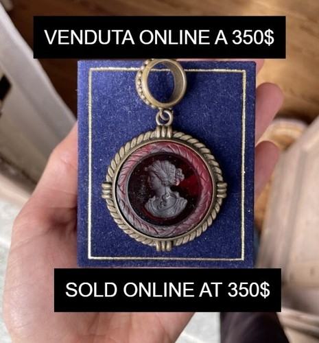 Pendente extasia intaglio - pendente,