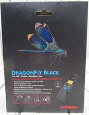 AudioQuest DragonFly Black v1.5 Plug-in USB DAC + Preamplificatore + Amplificatore per Cuffie - NUOVO