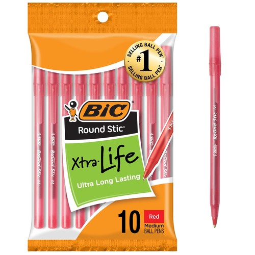 Bic round stic - life, penne