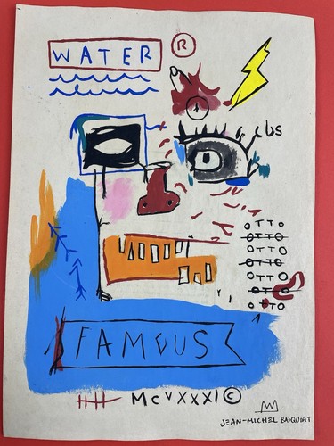 Jean michel basquiat fatto - jean-michel, (fatto