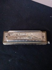Armonica vintage Hohner Chromonica 260-C made in Germany con custodia