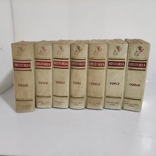 historia diverse annate dal 1958 al 1964 omplete  cino del duca editore +cofanet