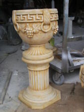 VASO CALICE CON BASE COLONNA