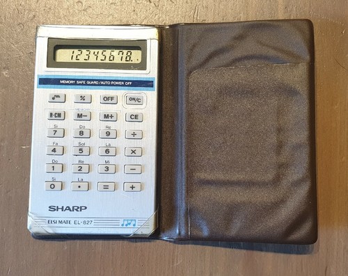 Sharp elsi mate 827 - elsi,