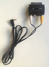 Cavo Presa SCART Video Audio Jack 3,5 mm lunghezza 1,5 metri colore nero