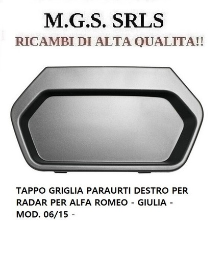 Tappo griglia paraurti - griglia,