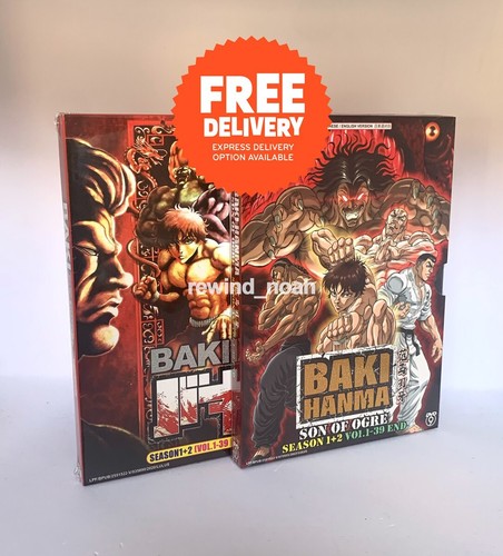 Dvd anime combo pack - pack, baki