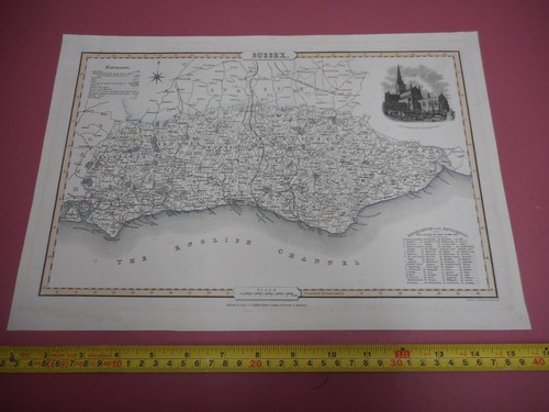 100 original sussex map j - 100%,