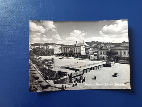 12514 cartolina nuoro piazza - 12514,