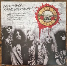 Guns N Roses California Radio Broadcast Vinyl Record Ex Ex  BOSS5-2037 2xLP 
