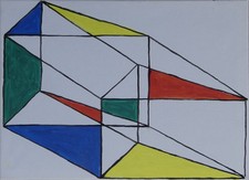 "Triangolo 4" - 40 x 30 cm -