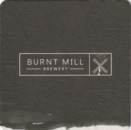 Beer mat burnt mill brewery - beer,