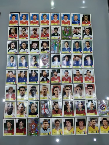 Lotto figurine panini uefa - 66,