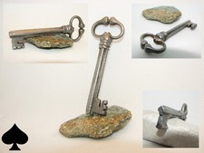 ?️Chiave antica, profilo picca XVI-273-Little Antique Key Spades-Chiave Antica